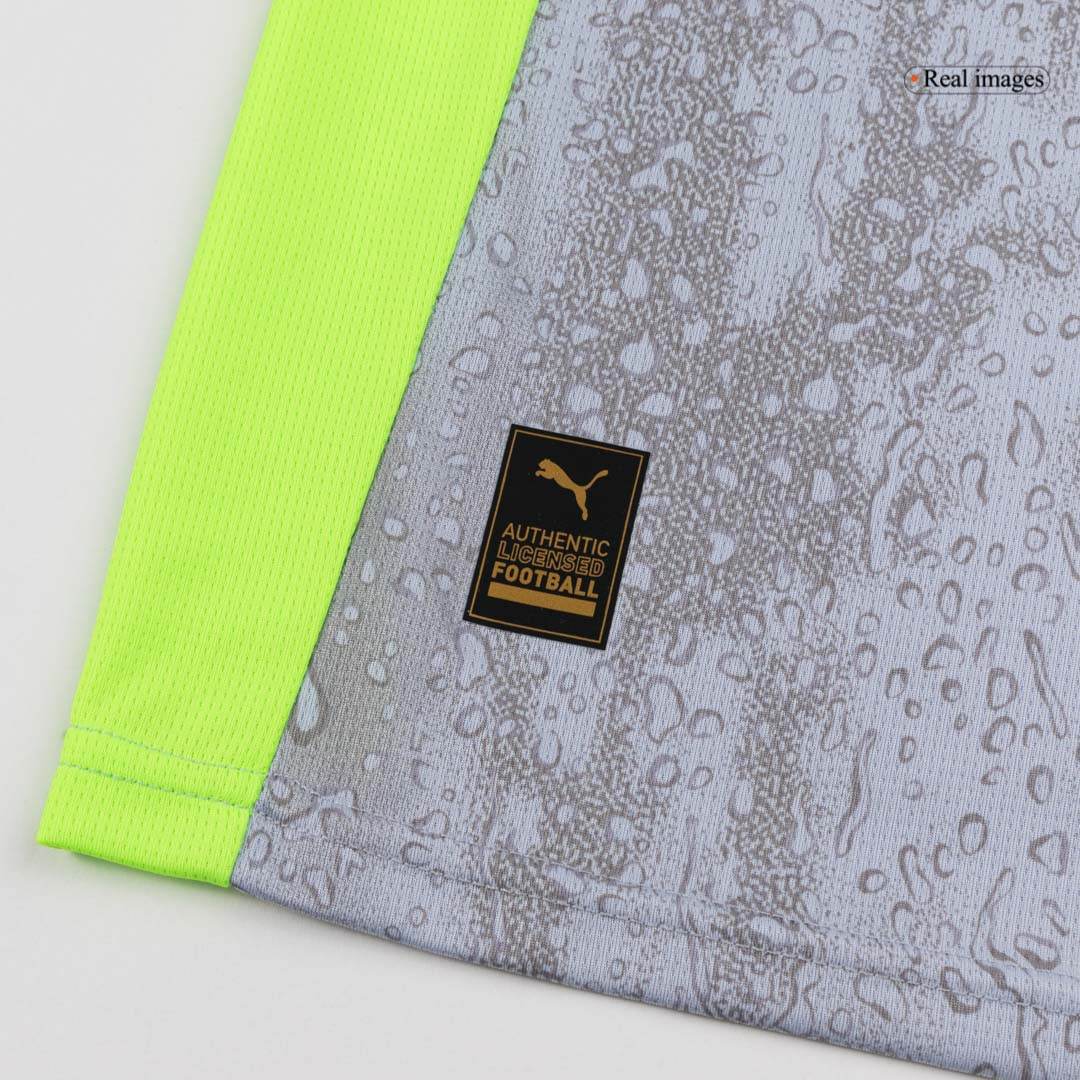 Męski Zestaw Trzecia Wyjazdowa Manchester City (Koszulka+Spodenki) 2025/26 - Topowe Koszulki Pilkarskie Sklep Internetowy