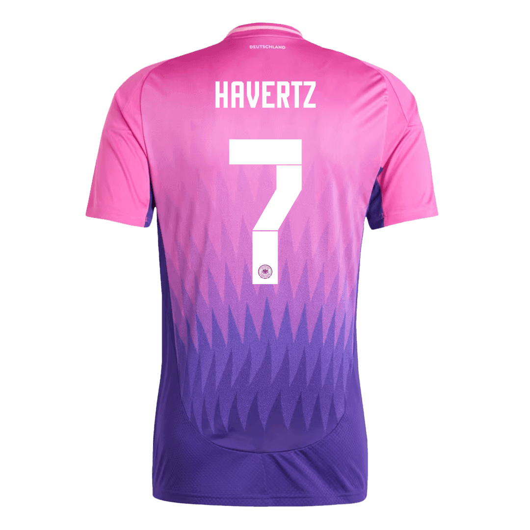 Męska koszulka piłkarska HAVERTZ #7 Germany Euro Away 2024 - Topowe Koszulki Pilkarskie Sklep Internetowy