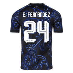 Męska koszulka Argentyny wyjazdowa E. FERNANDEZ #24 - Mundial 2026