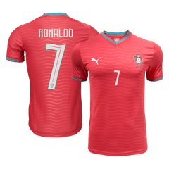 Męska koszulka Portugalii domowa RONALDO #7 wersja zawodnicza – Mundial 2026