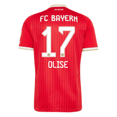 Męska koszulka Bayernu Monachium domowa OLISE #17 2026/27