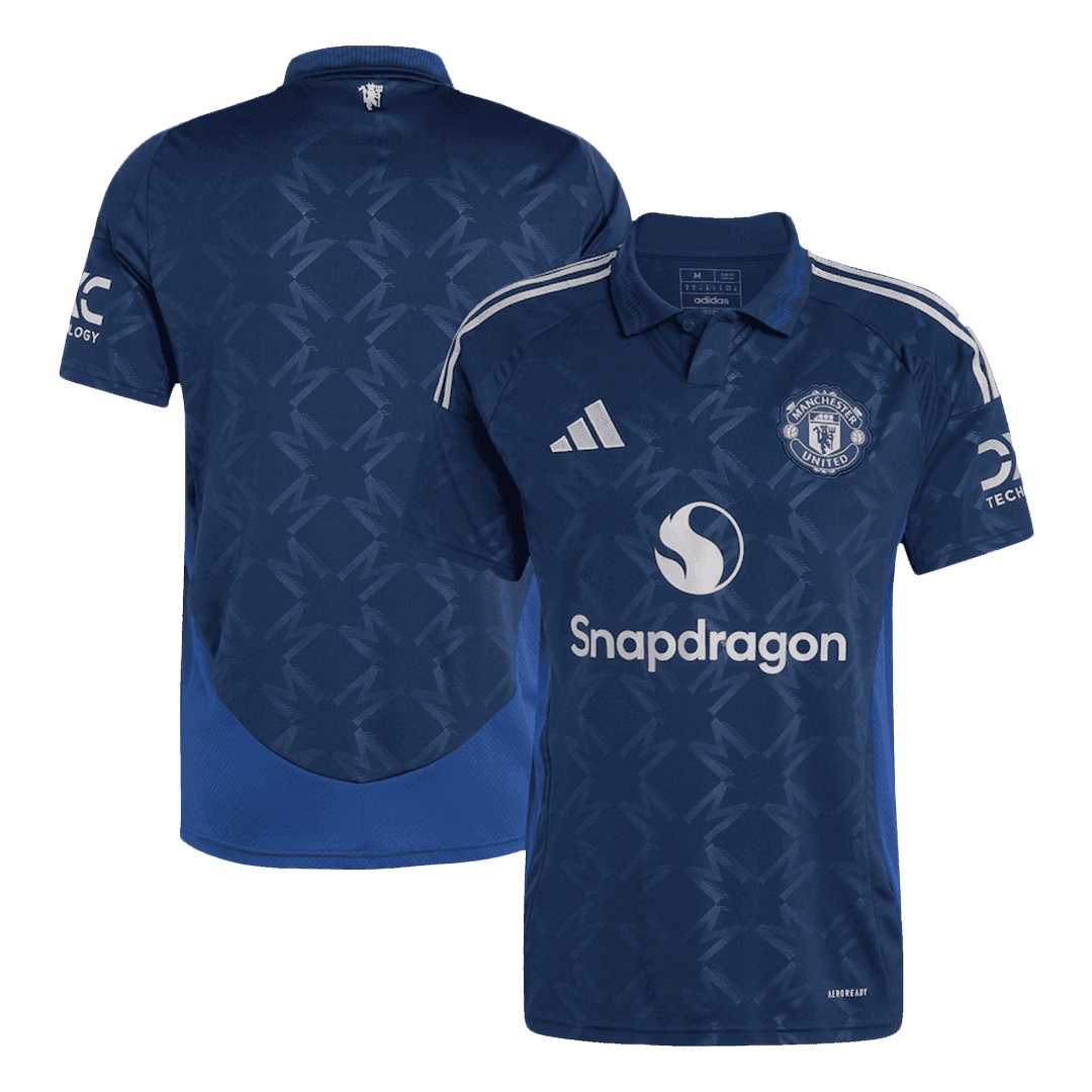 Męska koszulka wyjazdowa Manchester United 2024/25 - Topowe Koszulki Pilkarskie Sklep Internetowy