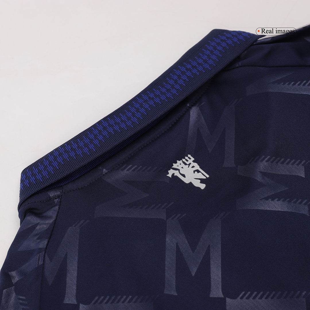 Męska koszulka wyjazdowa Manchester United 2024/25 - Topowe Koszulki Pilkarskie Sklep Internetowy