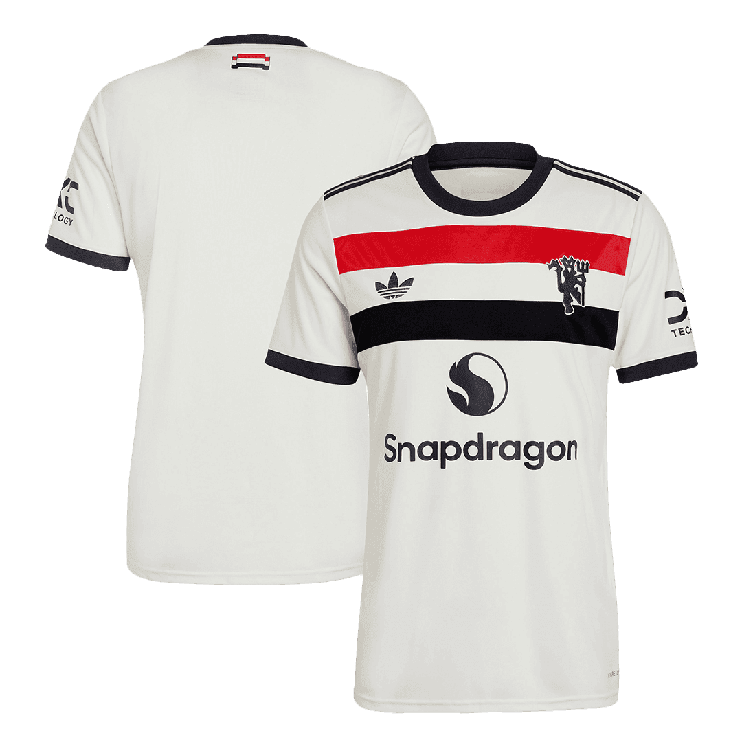 Zestaw 2 koszulek: Manchester United Koszulka Domowa i Trzecia Wyjazdowa 2024/25 - Topowe Koszulki Pilkarskie Sklep Internetowy