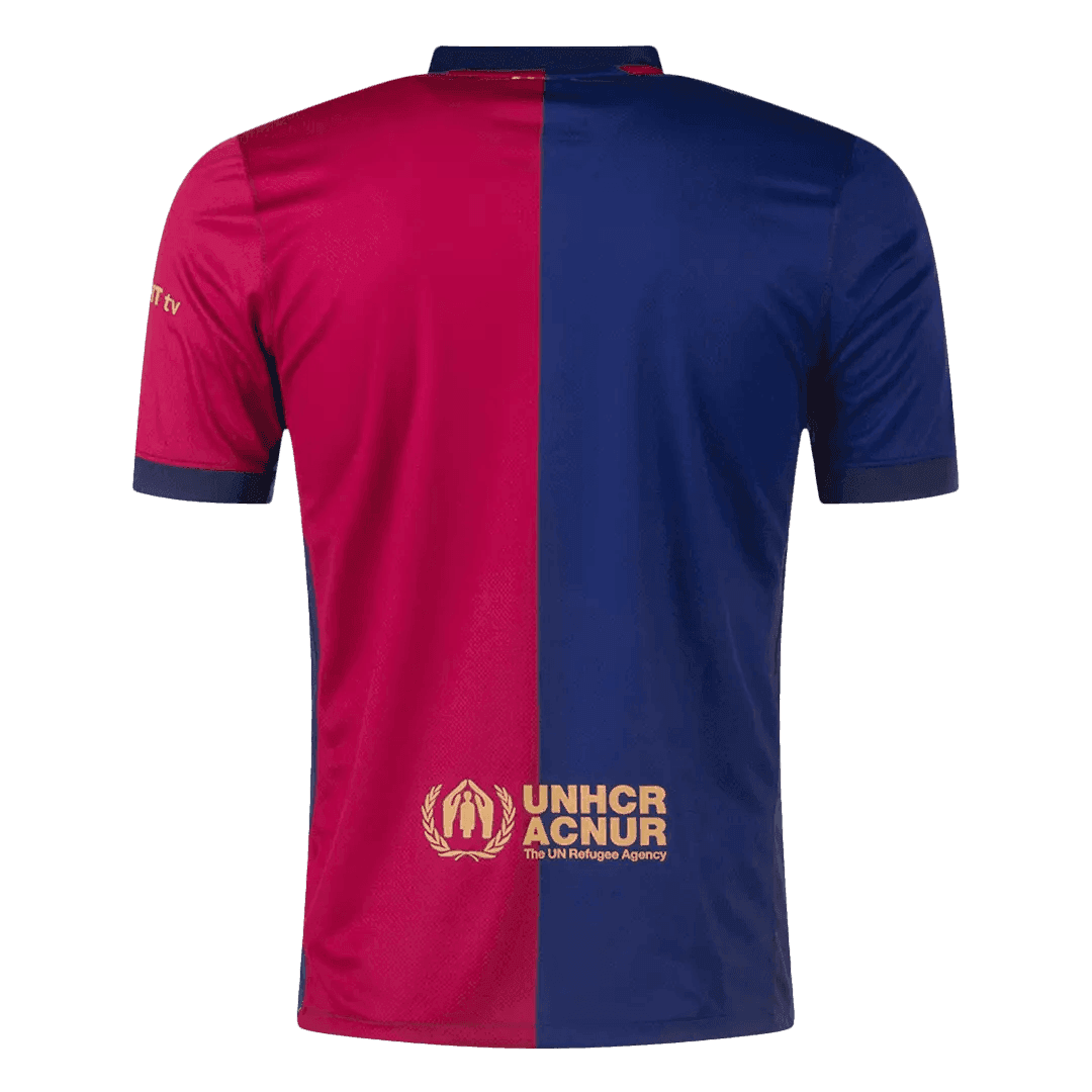 Koszulka Barcelona domowa 2024/25 - Spotify Logo Without Text - Topowe Koszulki Pilkarskie Sklep Internetowy