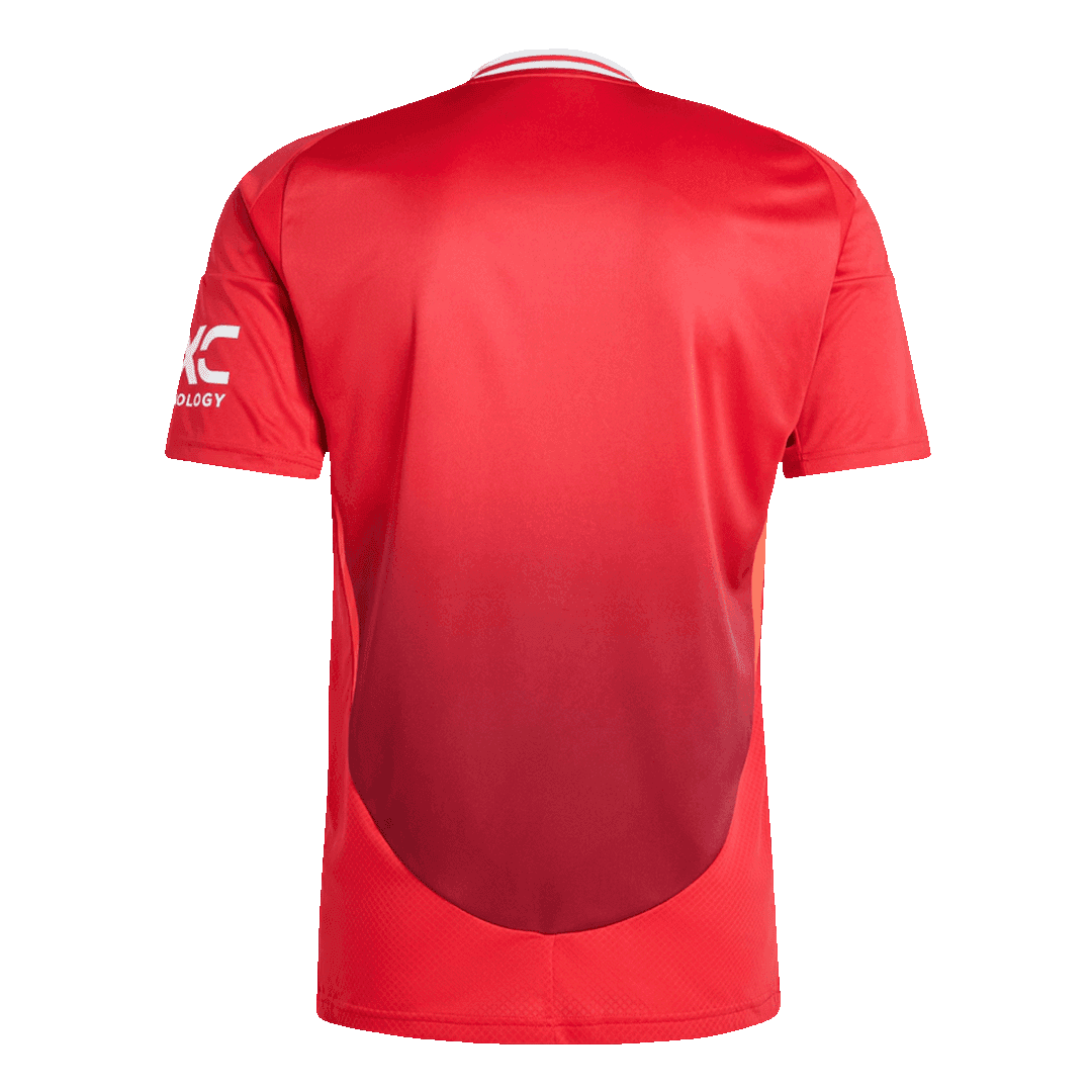 Męska domowa koszulka piłkarska Manchester United 2024/25 - Topowe Koszulki Pilkarskie Sklep Internetowy