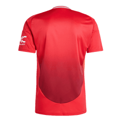 Męska domowa koszulka piłkarska Manchester United 2024/25 - Topowe Koszulki Pilkarskie Sklep Internetowy