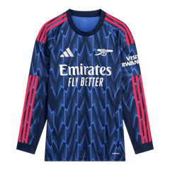 Męska Koszulka Wyjazdowa Arsenal 2025/26 z Długim Rękawem - Topowe Koszulki Pilkarskie Sklep Internetowy