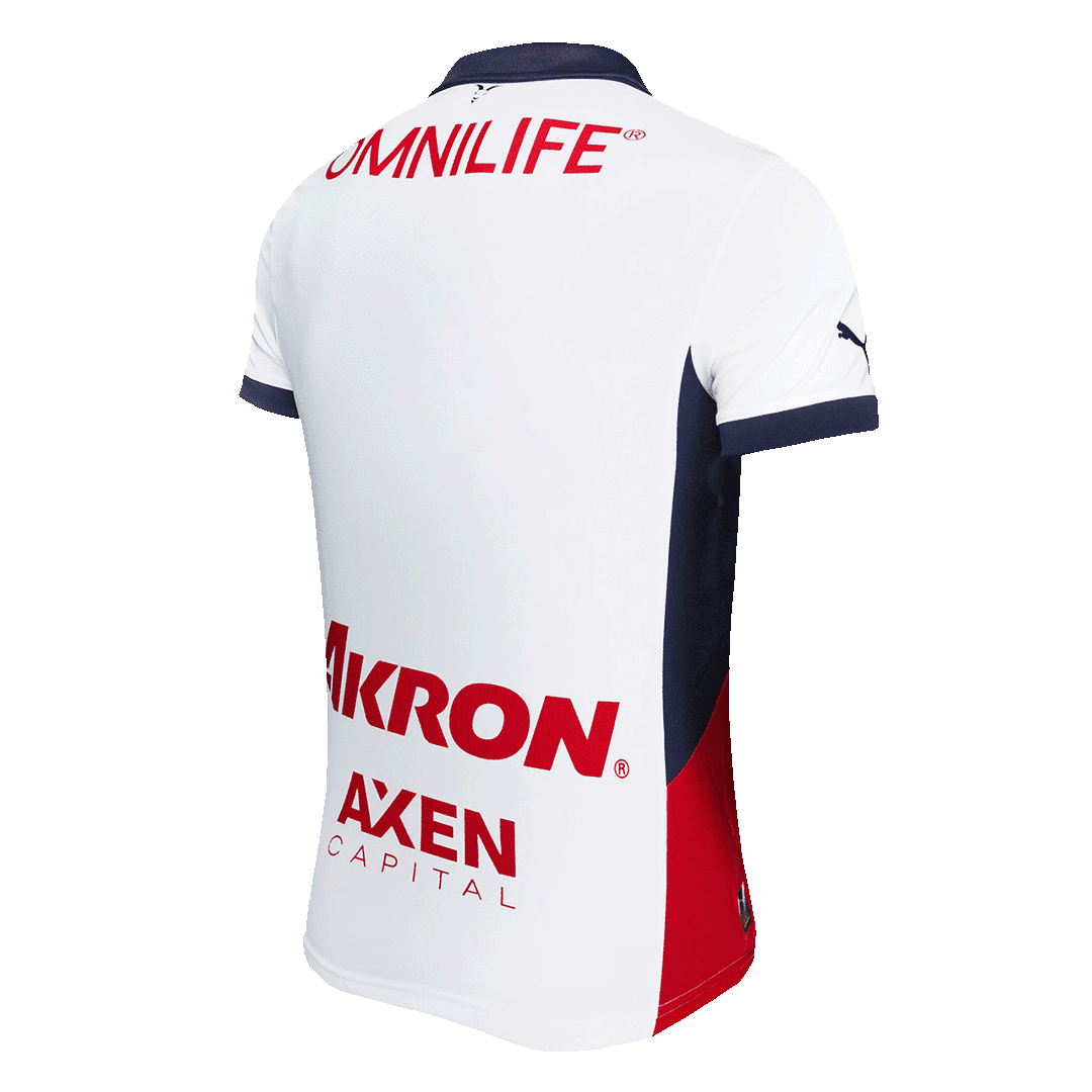 Męska Wysokiej jakości koszulka piłkarska Chivas Away 2024/25 - Topowe Koszulki Pilkarskie Sklep Internetowy