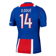 Męska koszulka PSG domowa D. DOUÉ #14 wersja zawodnicza 2026/27