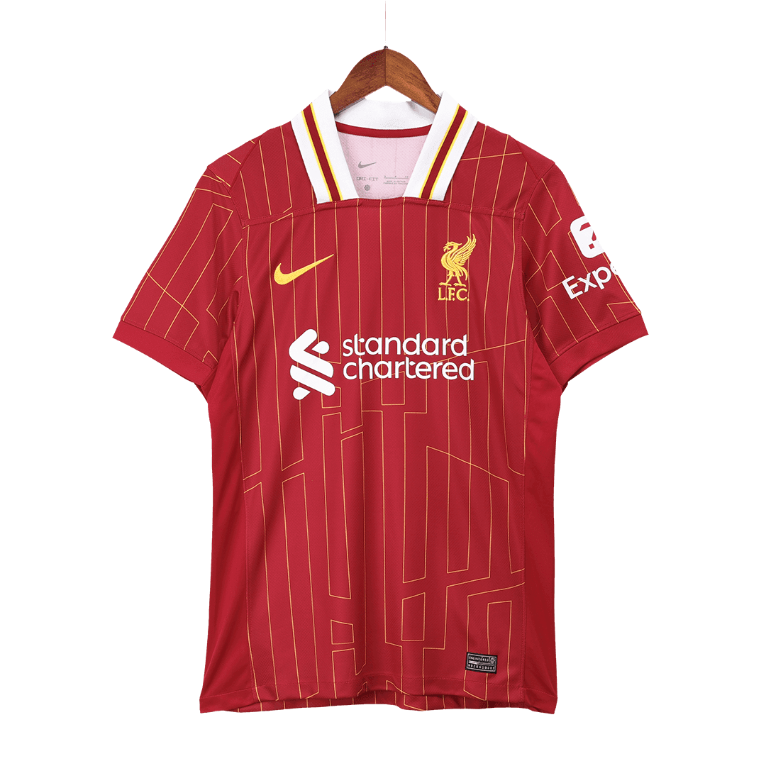 Koszulka piłkarska Liverpool Home (Koszulka+Szorty+Skarpety) 2024/25 - Topowe Koszulki Pilkarskie Sklep Internetowy
