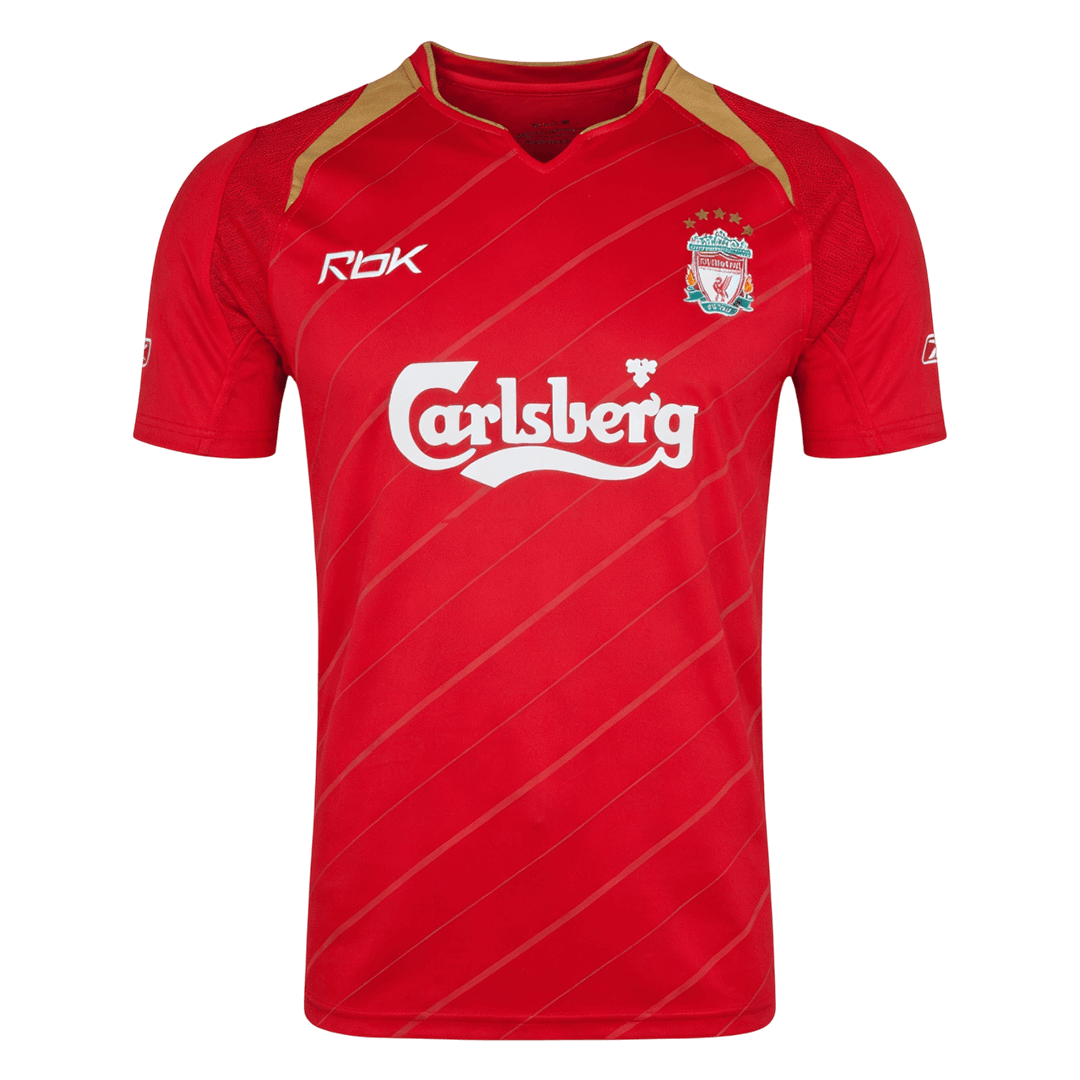 Męska Koszulka Retro Domowa Liverpool 2005/06