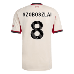 Męska Koszulka Wyjazdowa Liverpool SZOBOSZLAI #8 2025/26