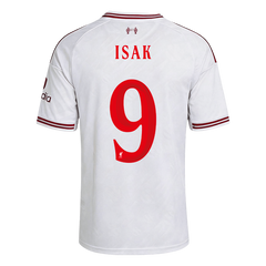 Męska koszulka Liverpoolu wyjazdowa ISAK #9 2026/27 - UCL