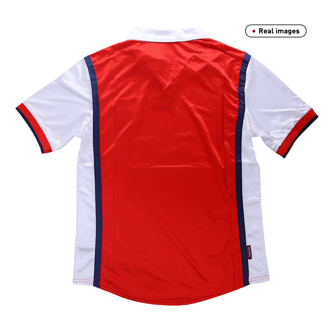 Męska Koszulka Retro Domowa Arsenal 1998/99 - Topowe Koszulki Pilkarskie Sklep Internetowy