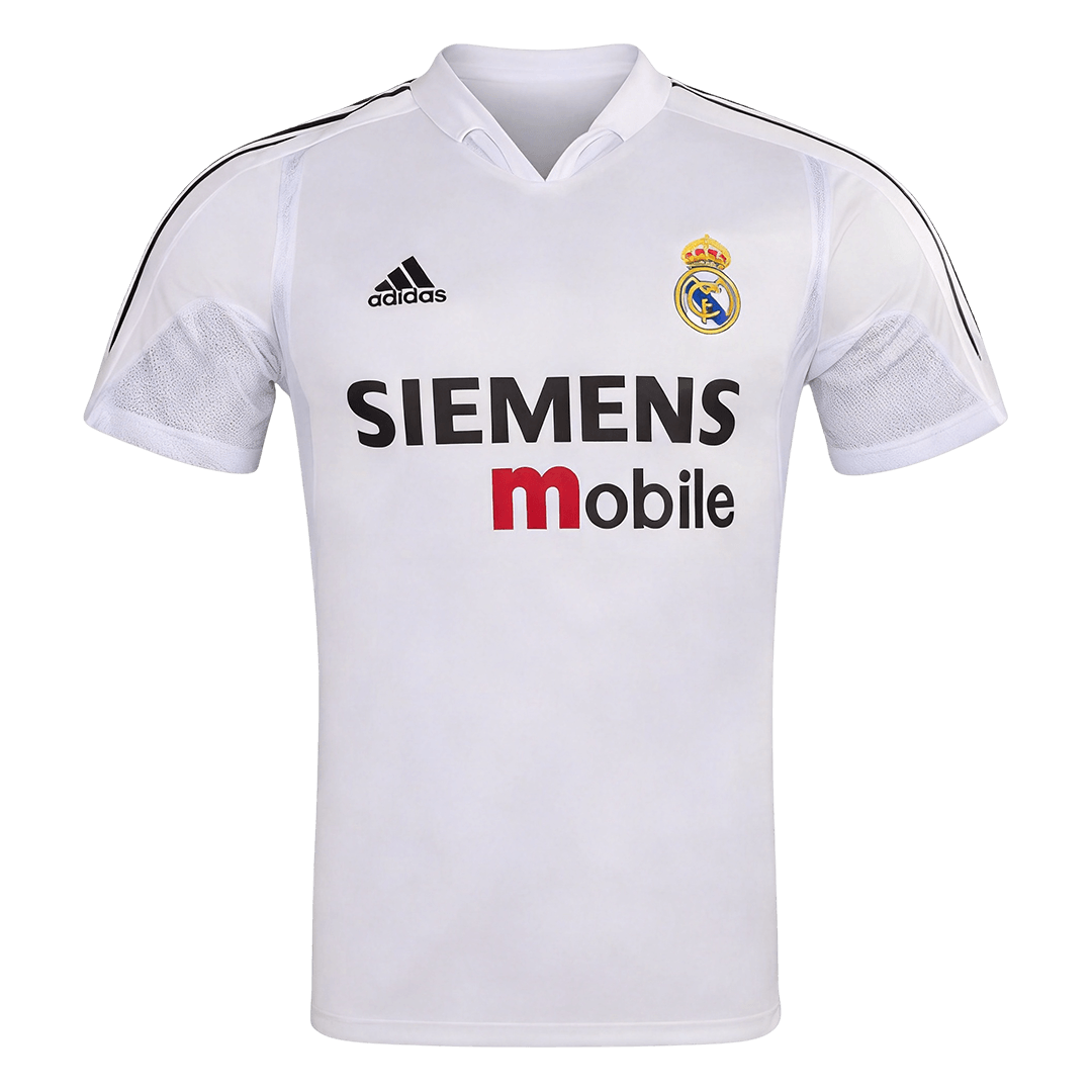 Męska Koszulka Retro Domowa Real Madrid 2004/05