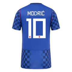 Męska koszulka Chorwacji wyjazdowa MODRIĆ #10 - Mundial 2026