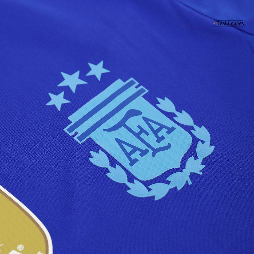 Męska Koszulka Wyjazdowa Argentyna MESSI #10 Wersja Piłkarska 2024 - Slim Fit - Topowe Koszulki Pilkarskie Sklep Internetowy