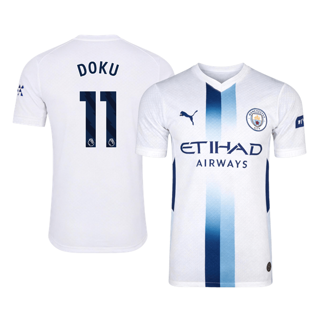 Męska koszulka Manchesteru City trzecia DOKU #11 2026/27
