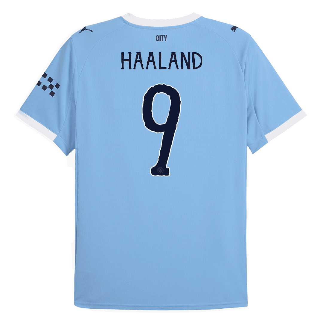 Męska Koszulka Domowa Manchester City HAALAND #9 2025/26 - Club World Cup - Topowe Koszulki Pilkarskie Sklep Internetowy