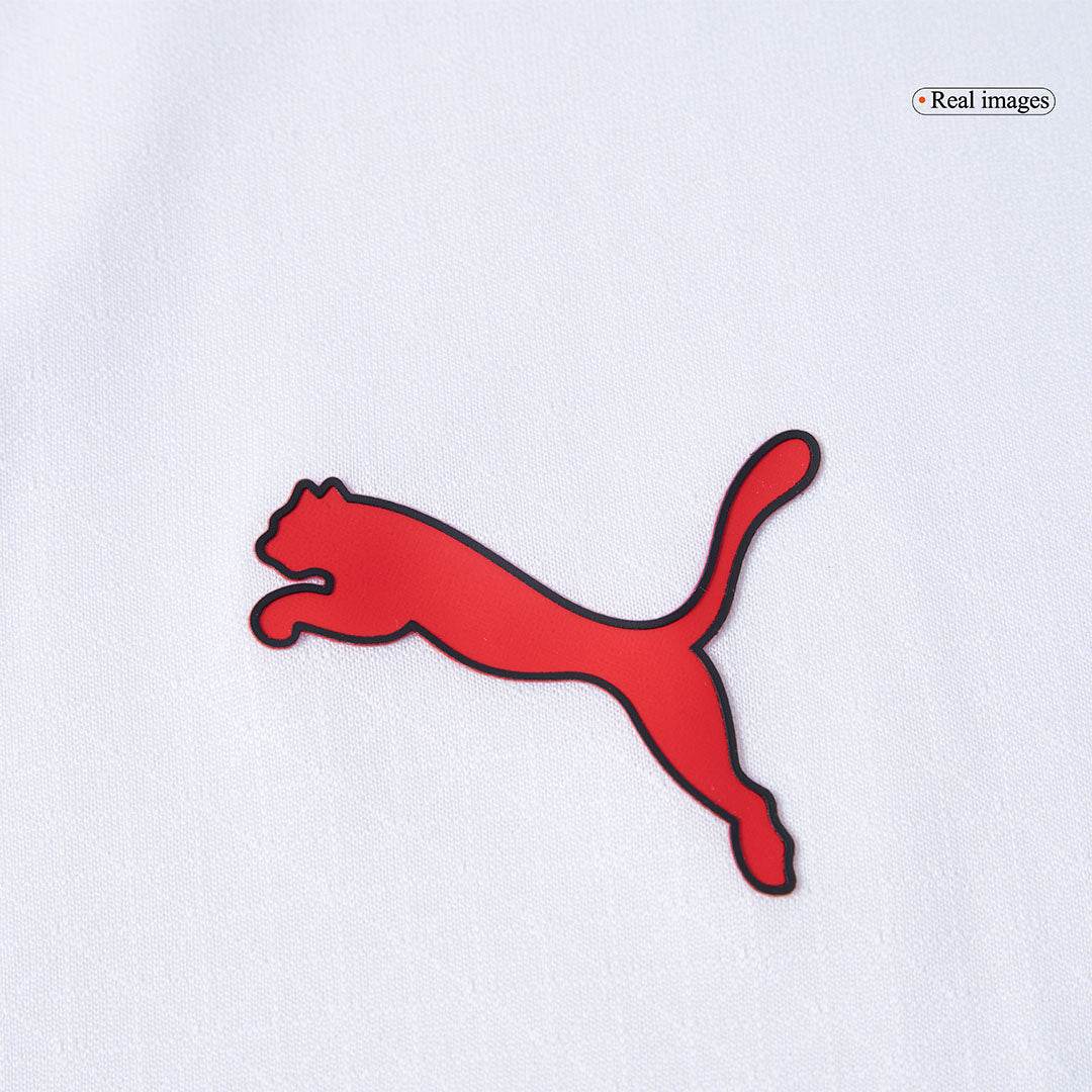 Męska Koszulka Wyjazdowa AC Milan Wersja Piłkarska 2025/26 - Slim Fit - Topowe Koszulki Pilkarskie Sklep Internetowy