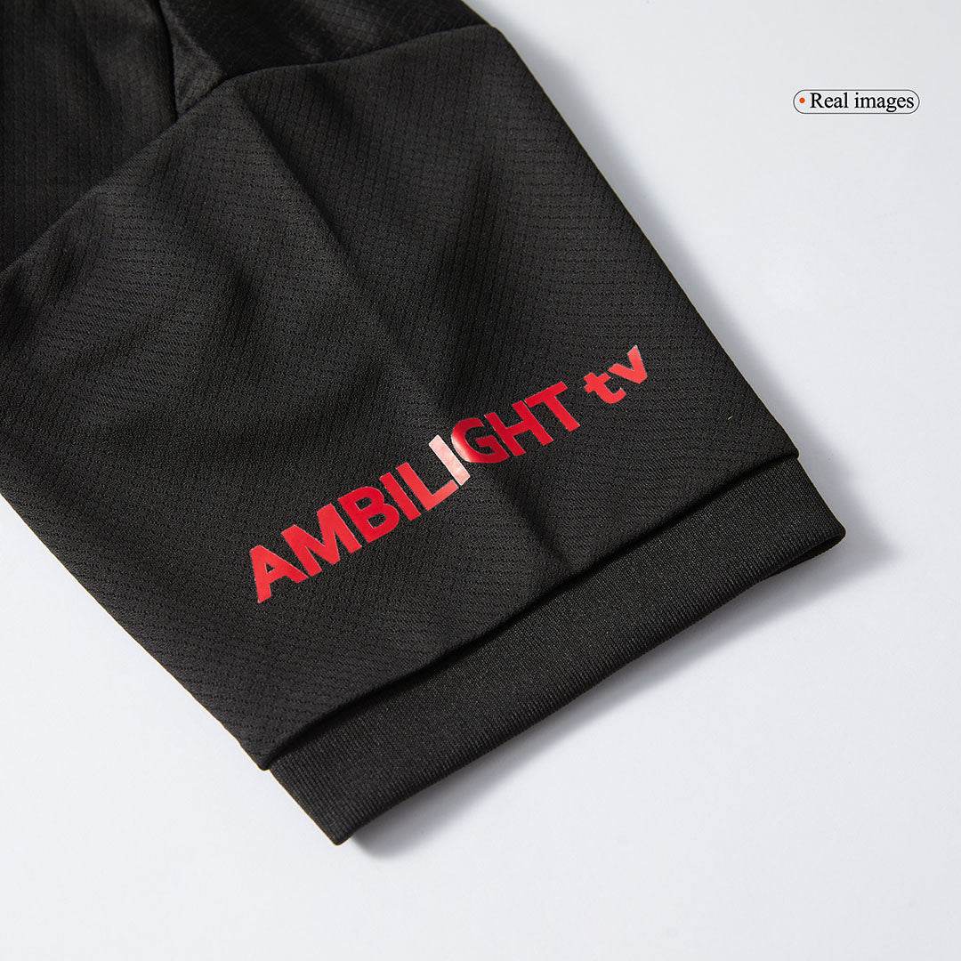 Zestaw Piłkarski Dla Dzieci Barcelona Away (Koszulka+Spodenki) 2024/25 - Spotify Logo without Text - Topowe Koszulki Pilkarskie Sklep Internetowy