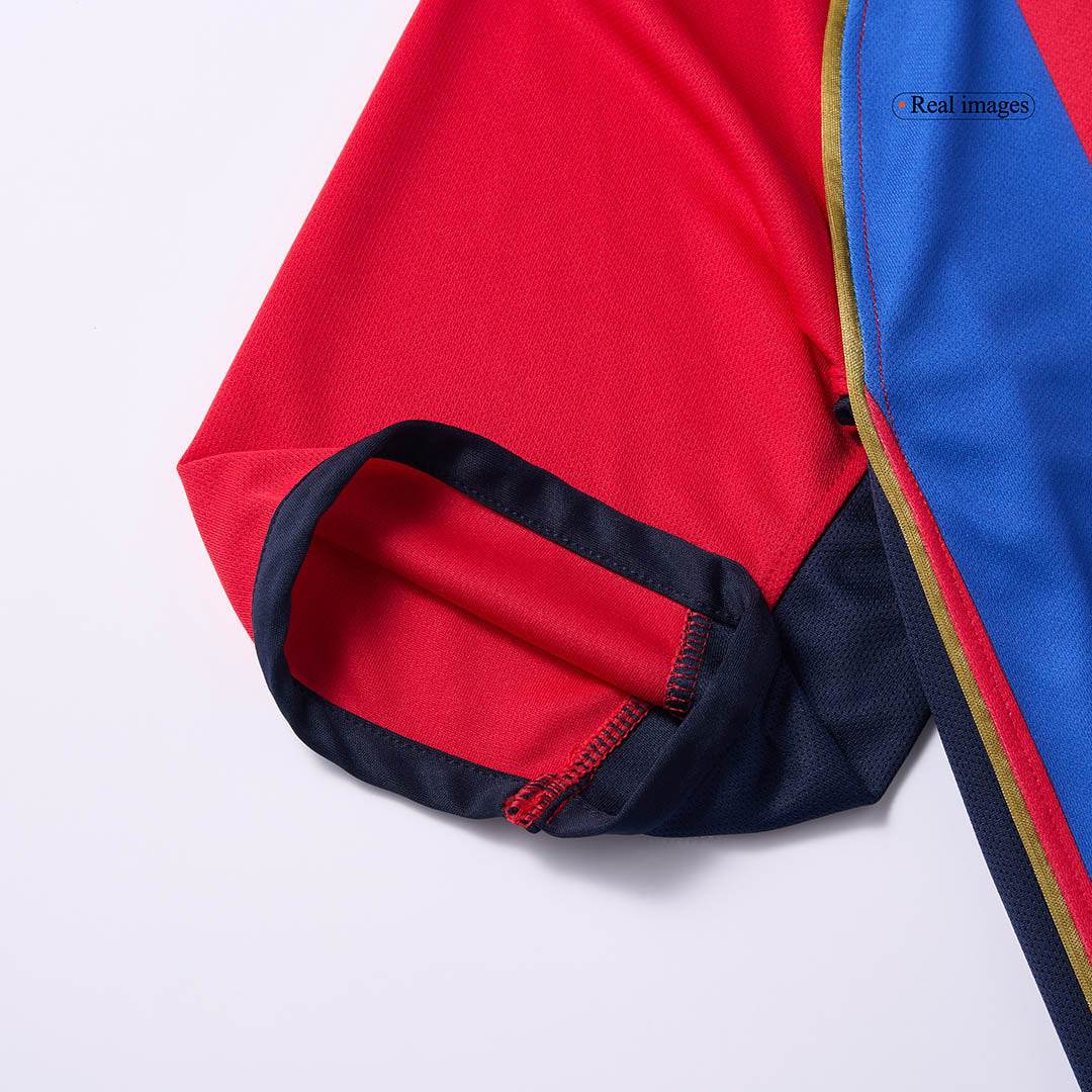 Koszulka Retro Domowa Barcelona RIVALDO #10 2001/02 - Topowe Koszulki Pilkarskie Sklep Internetowy