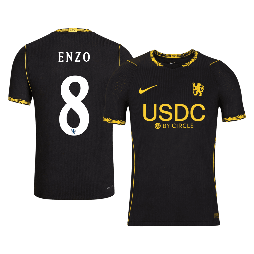 Koszulka Chelsea wyjazdowa 2026/27 – UCL – ENZO #8 (wersja zawodnicza)