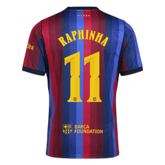 Męska koszulka Barcelony domowa RAPHINHA #11 2026/27 - UCL