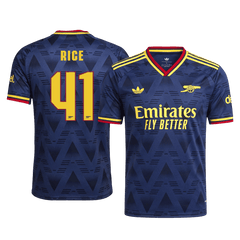 Męska koszulka Arsenalu wyjazdowa RICE #41 wersja zawodnicza 2026/27 - UCL