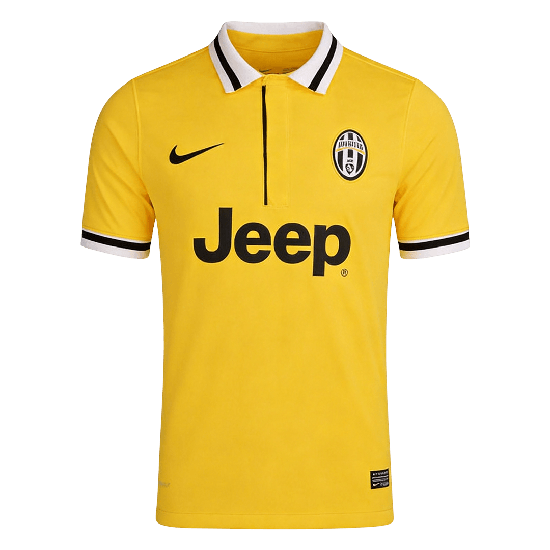 Męska Koszulka Retro Wyjazdowa Juventus 2013/14
