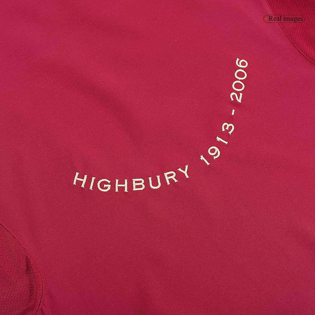 Męska Koszulka Retro Domowa Arsenal 2005/06 - Topowe Koszulki Pilkarskie Sklep Internetowy