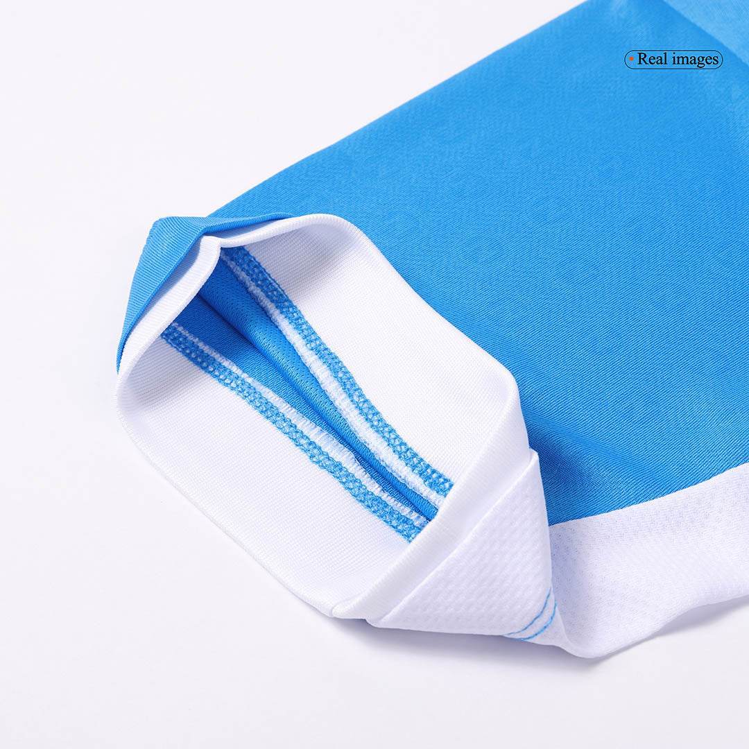 Męska Koszulka Domowa Napoli LUKAKU #11 Wersja Piłkarska 2024/25 - Slim Fit - Topowe Koszulki Pilkarskie Sklep Internetowy