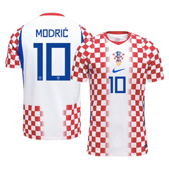 Męska koszulka Chorwacji domowa MODRIĆ #10 wersja zawodnicza - Mundial 2026