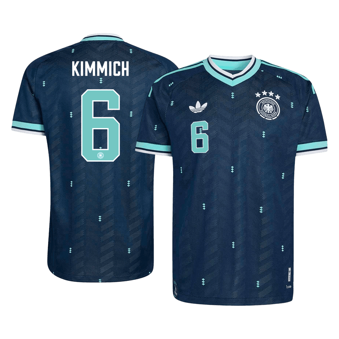 Męska koszulka Niemiec wyjazdowa KIMMIC #6 wersja zawodnicza - Mundial 2026