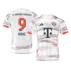Męska Koszulka Wyjazdowa Bayern Monachium KANE #9 Wersja Piłkarska 2025/26 - Slim Fit - Topowe Koszulki Pilkarskie Sklep Internetowy