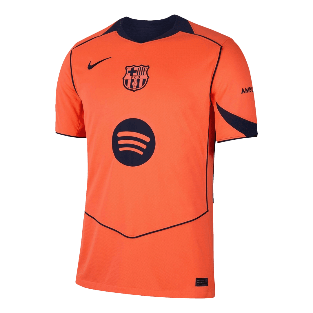 Męska Trzecia Koszulka Wyjazdowa FC Barcelona 2025/26 - Topowe Koszulki Pilkarskie Sklep Internetowy
