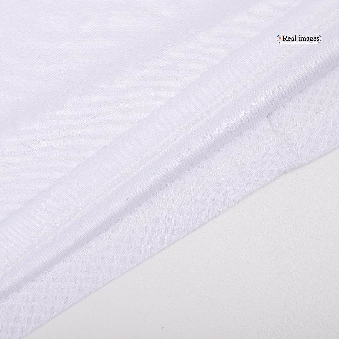 Męska domowa koszulka piłkarska Real Madrid (koszulka+spodenki) 2024/25 - Wyprzedaż Sezonowa [PREMIUM] - Topowe Koszulki Pilkarskie Sklep Internetowy