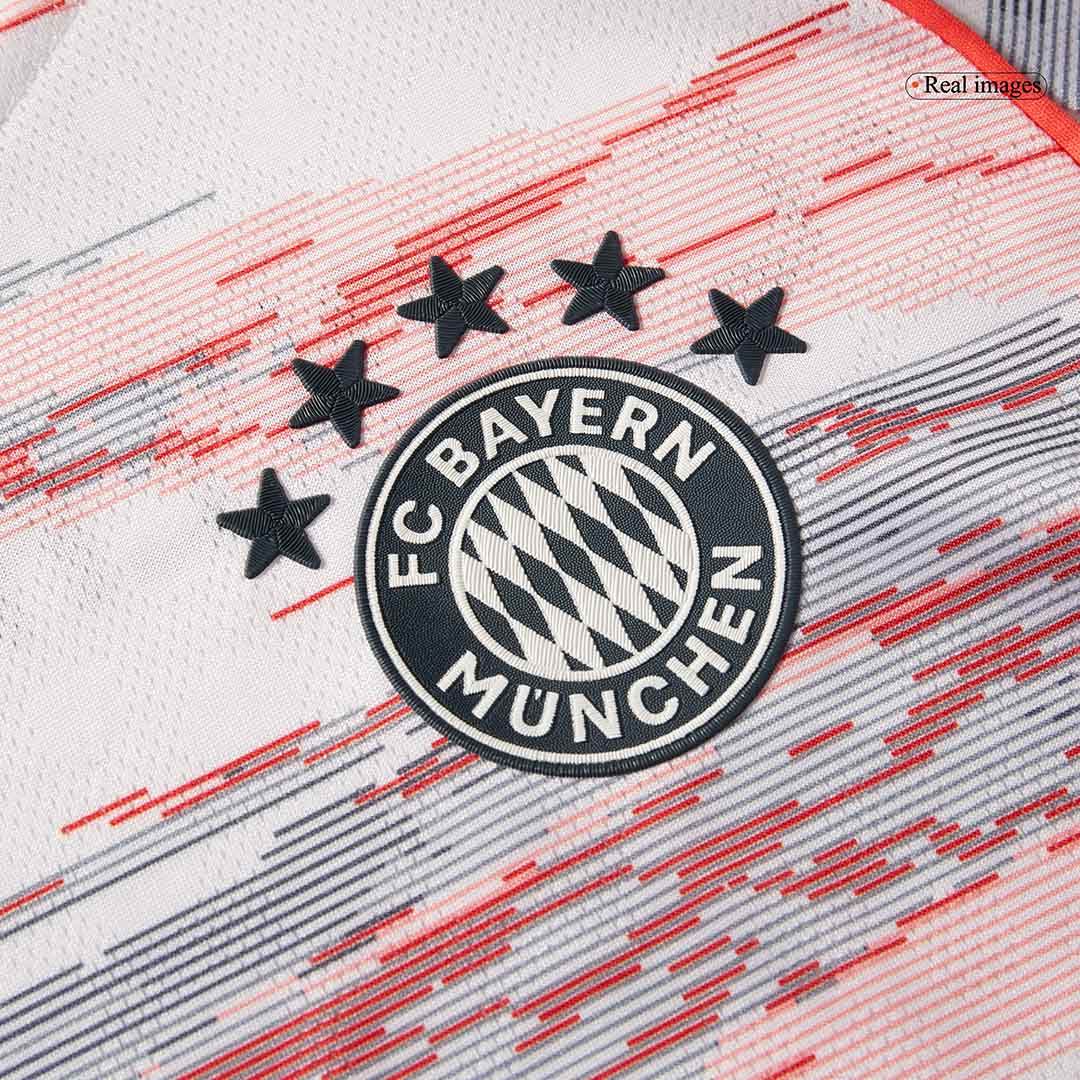 Męska Koszulka Wyjazdowa Bayern Monachium KANE #9 Wersja Piłkarska 2025/26 - Slim Fit - Topowe Koszulki Pilkarskie Sklep Internetowy