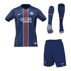 Męski Zestaw Domowa PSG (Koszulka + Spodenki + Skarpety) 2025/26 [PREMIUM]