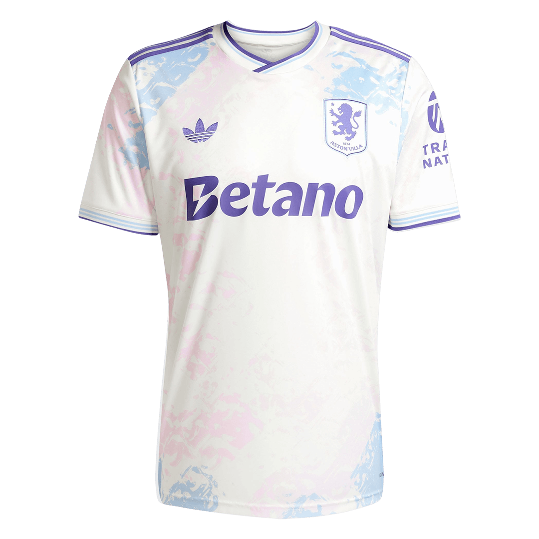 Męska Koszulka Trzecia Wyjazdowa Aston Villa 2025/26