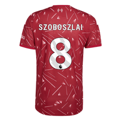 Męska koszulka Liverpoolu domowa SZOBOSZLAI #8 wersja zawodnicza 2026/27
