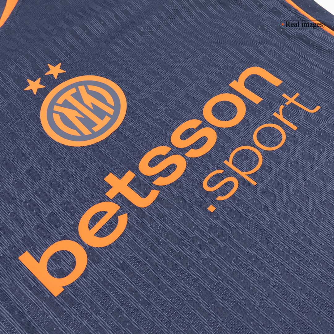 Męska Koszulka Trzecia Wyjazdowa Inter Milan Wersja Piłkarska 2025/26 - Slim Fit