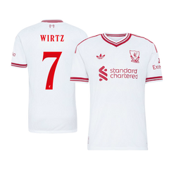 Męska koszulka Liverpoolu wyjazdowa WIRTZ #7 wersja zawodnicza 2026/27 - UCL