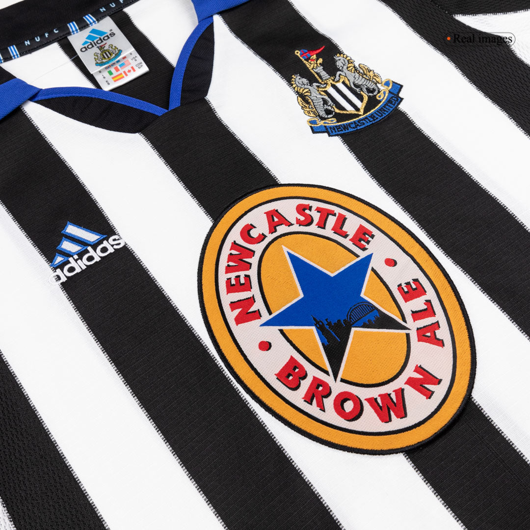 Męska Koszulka Retro Domowa Newcastle United 1999/00