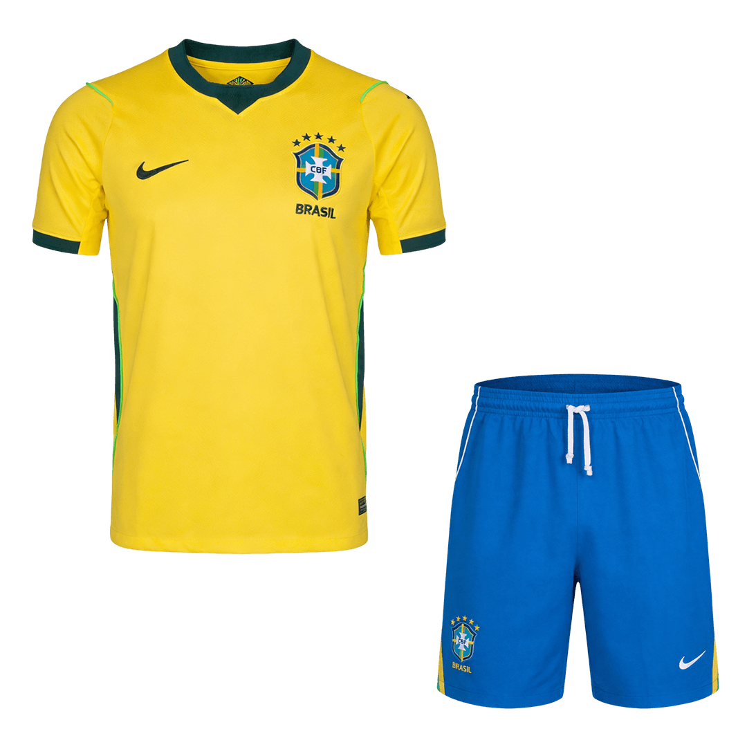 Męski Zestaw Domowa Brazil (Koszulka+Spodenki) World Cup 2026