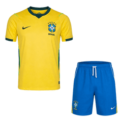 Męski Zestaw Domowa Brazil (Koszulka+Spodenki) World Cup 2026
