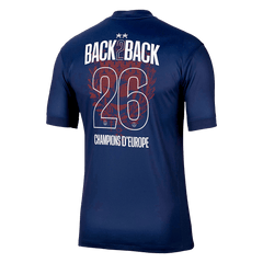 Męska koszulka PSG domowa Champions of Europe #26 2025/26 [PREMIUM]