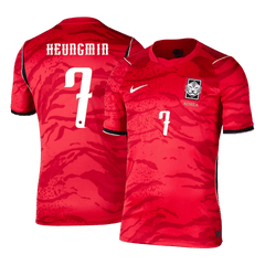 Męska koszulka Korei Południowej domowa HEUNGMIN #7 – Mundial 2026