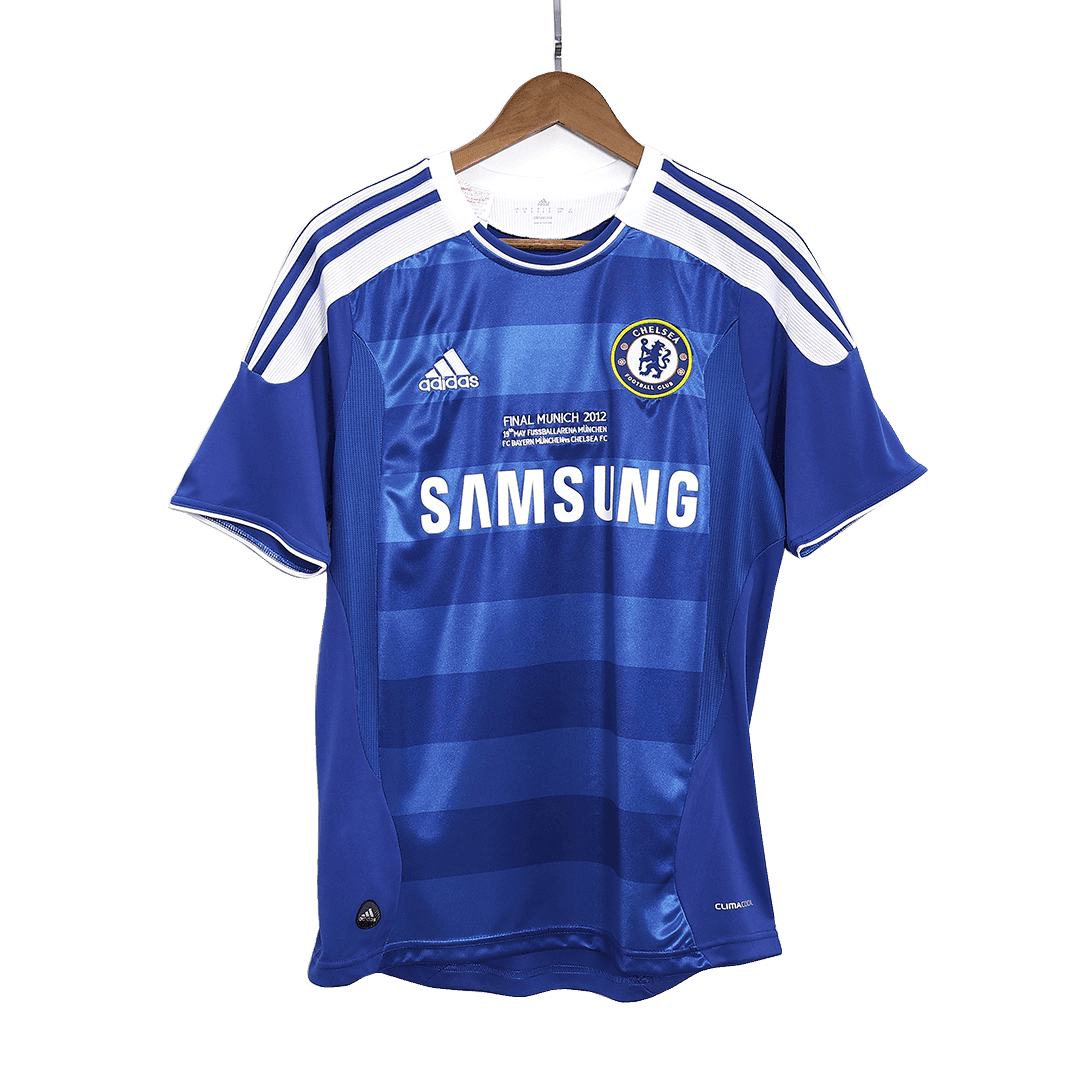 Męska Koszulka Retro Domowa Chelsea 2011/12 - UCL - Topowe Koszulki Pilkarskie Sklep Internetowy